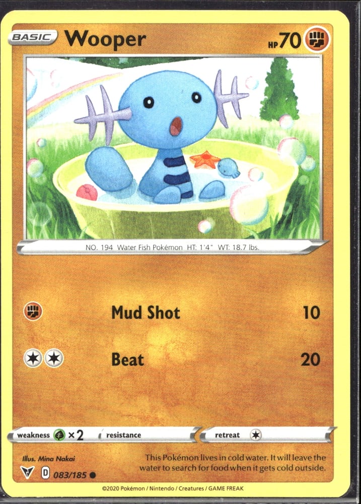 Wooper - SWSH4 83/185