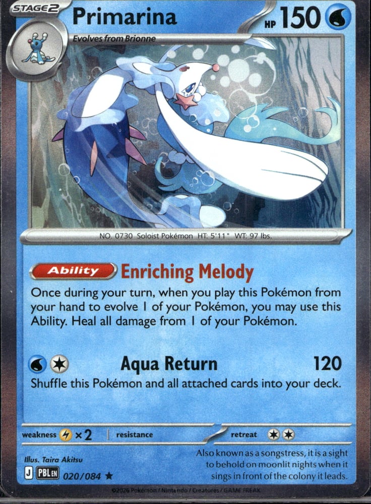 Primarina 020 084 - ME05 20/84