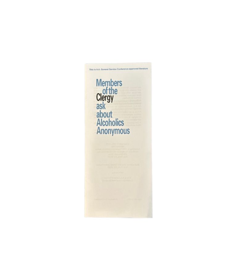 P25 - Members of the Clergy Ask About Alcoholics Anonymous