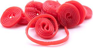 Gerrit Broadway Wheels Strawberry Red Licorice 4.4 lb bag
