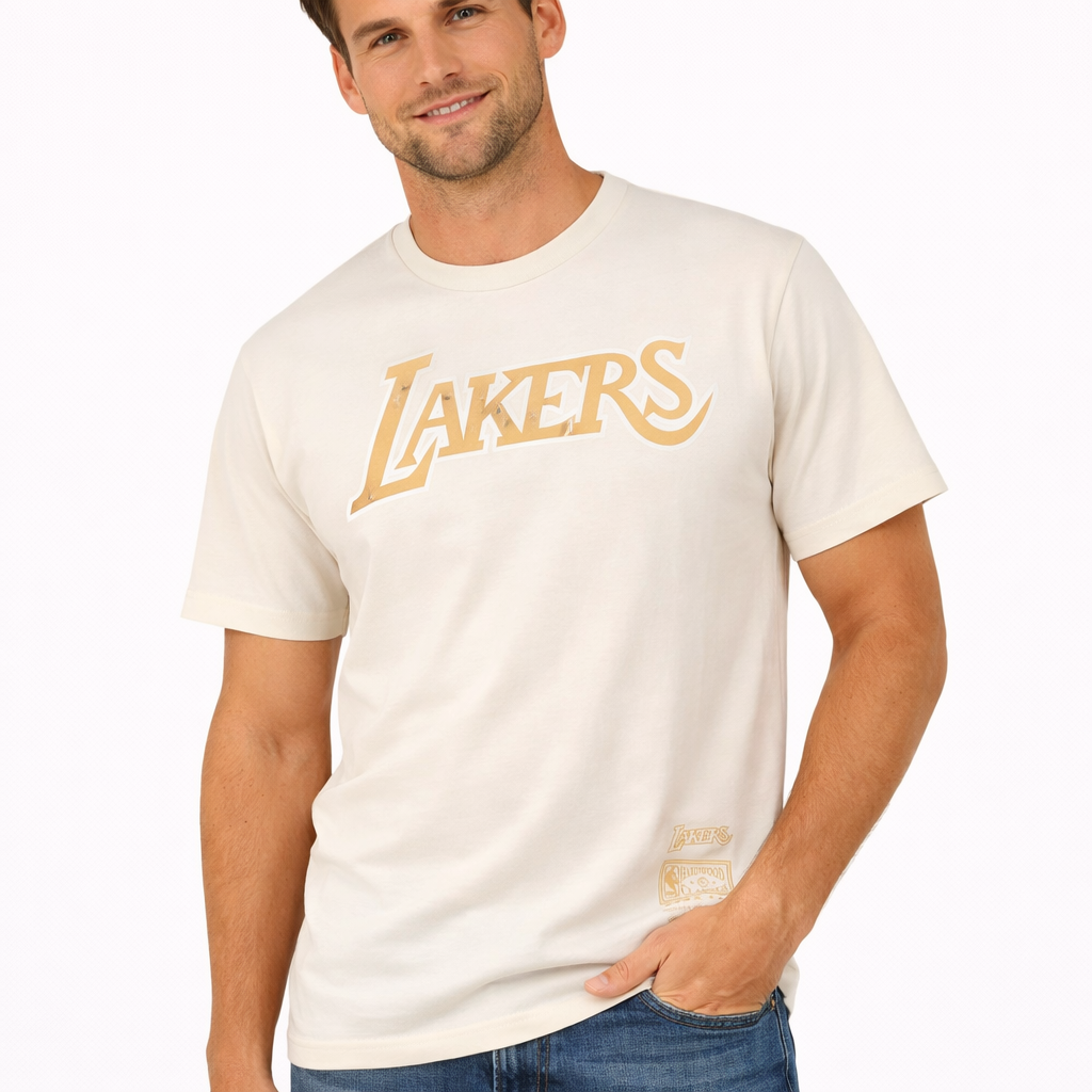 Los Angeles Lakers Mitchell and Ness Sandman Shirt