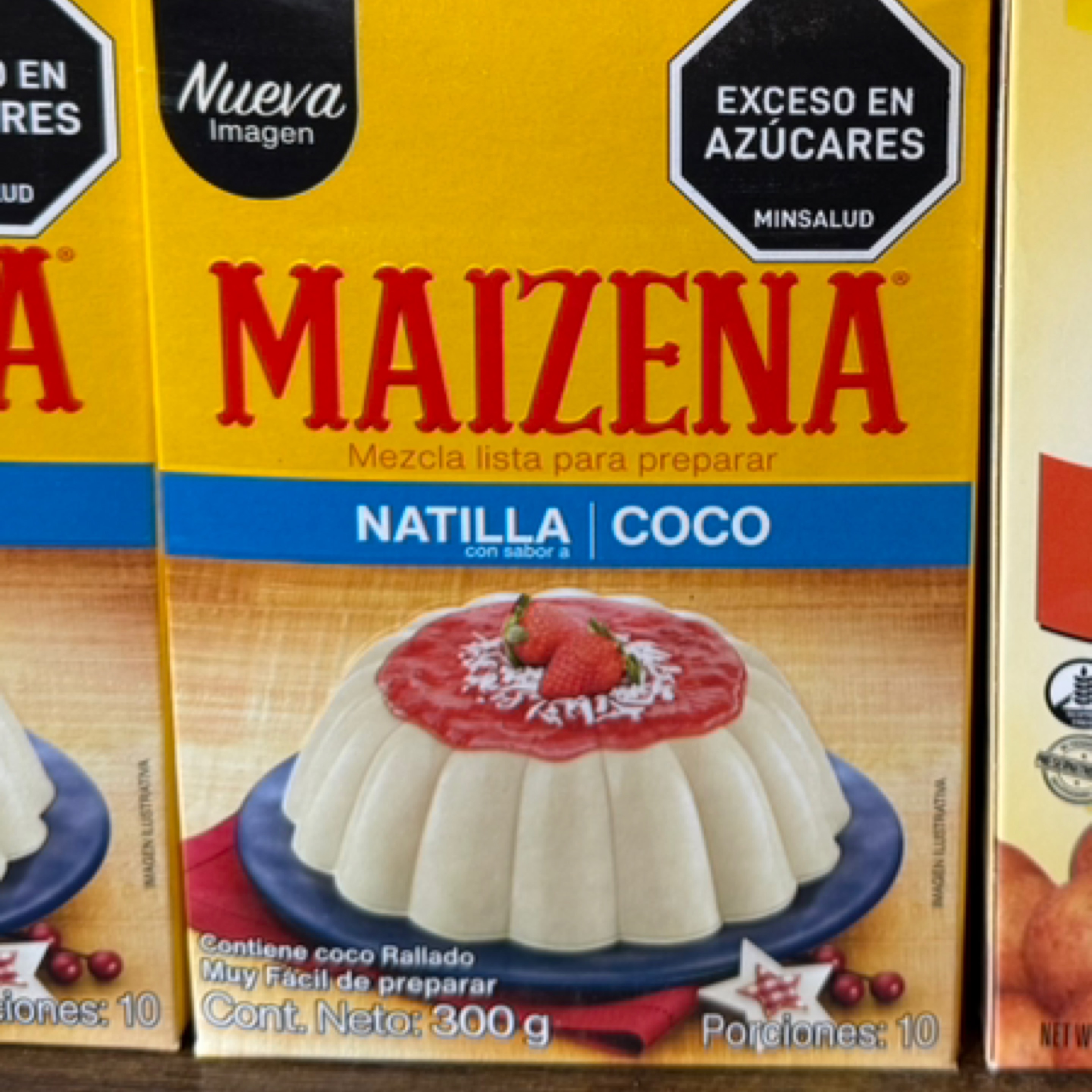 Natilla Maicena de Coco