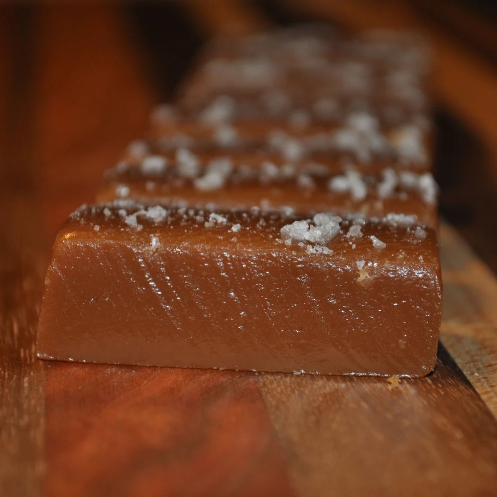 Hope's Caramels Sea Salt Small Clear Box