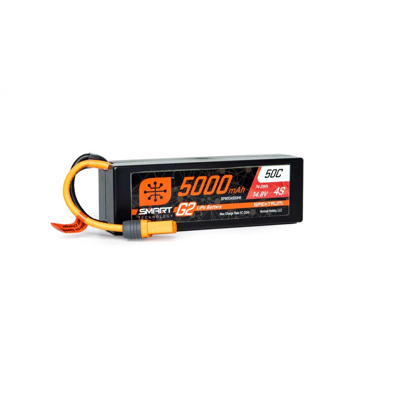 5000 Mah 4S 14.8V Smart G2 50C IC5