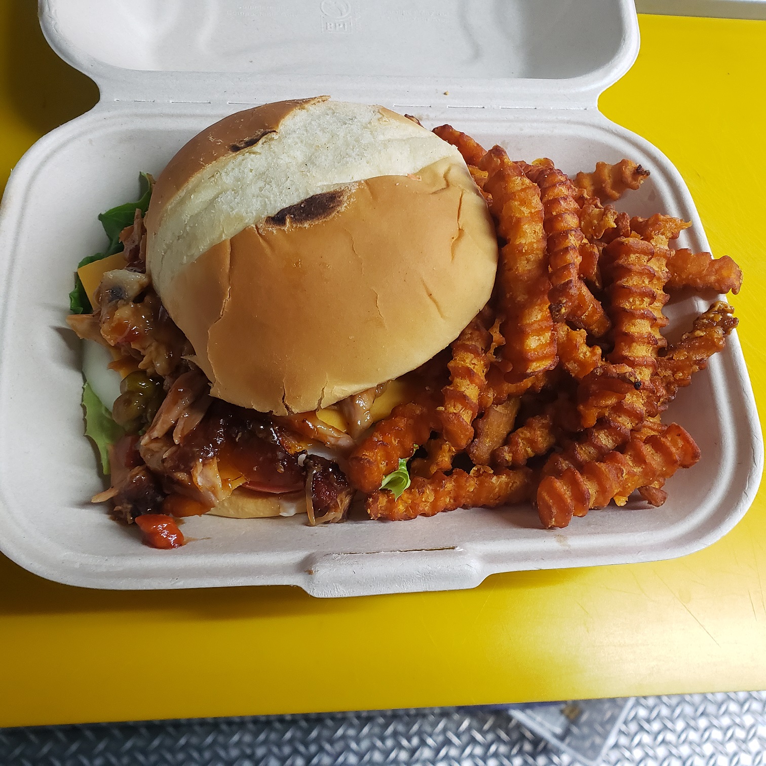 Spicy BBQ Chicken Sandwich