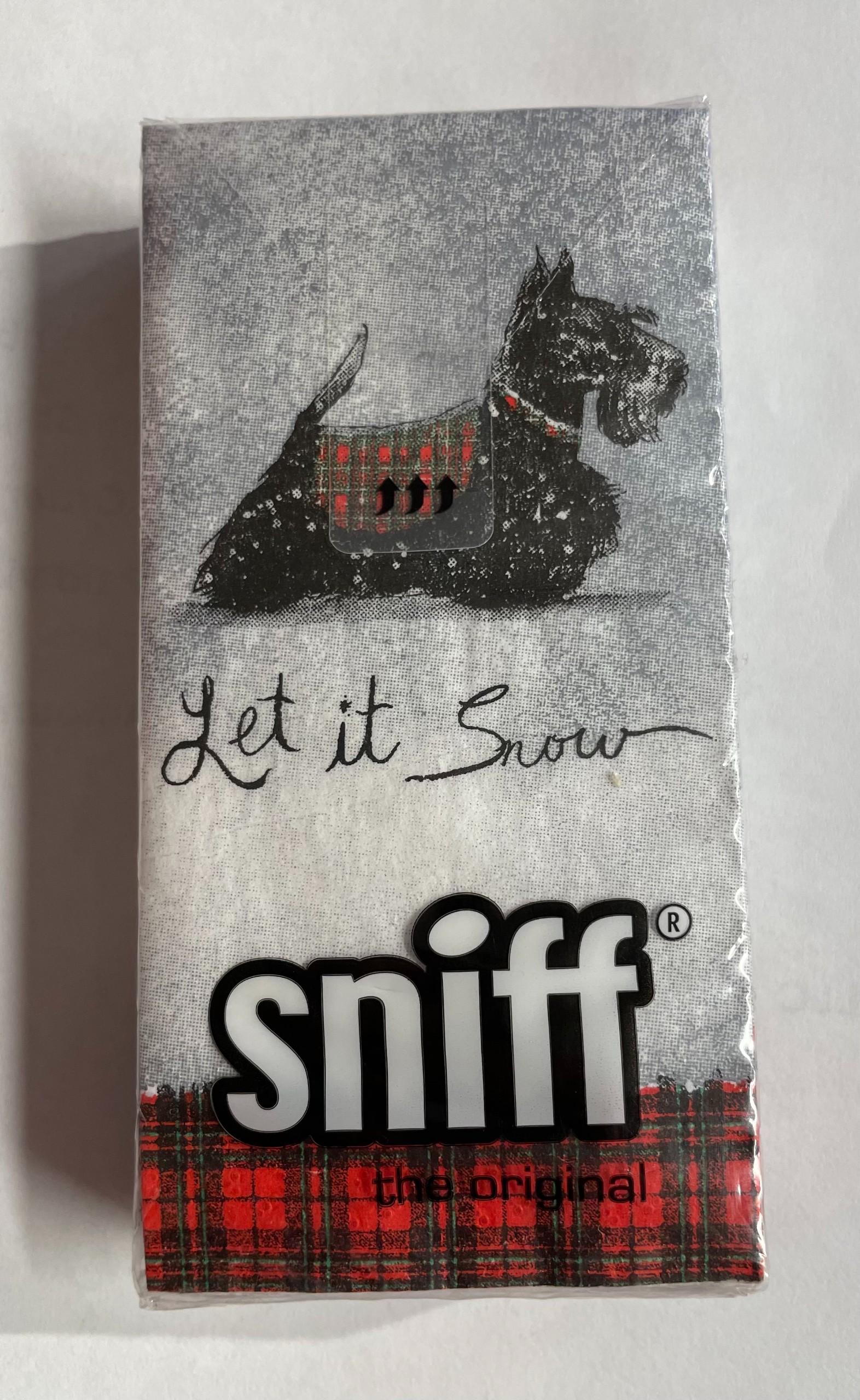 Scottish Terrier Let It Snow Tissue