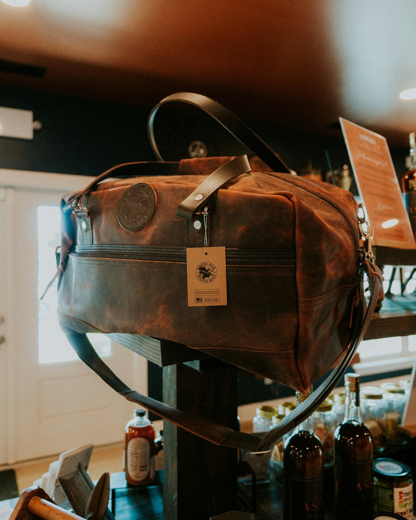 Duluth Pack - Leather Weekender Duffel