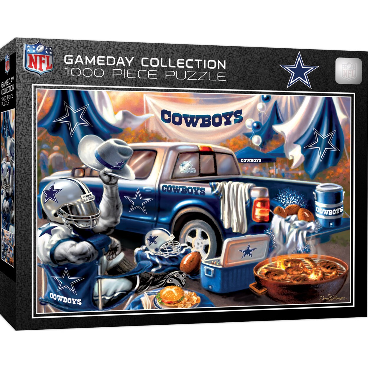 Dallas Cowboys 1000 Piece Gameday Design Puzzle