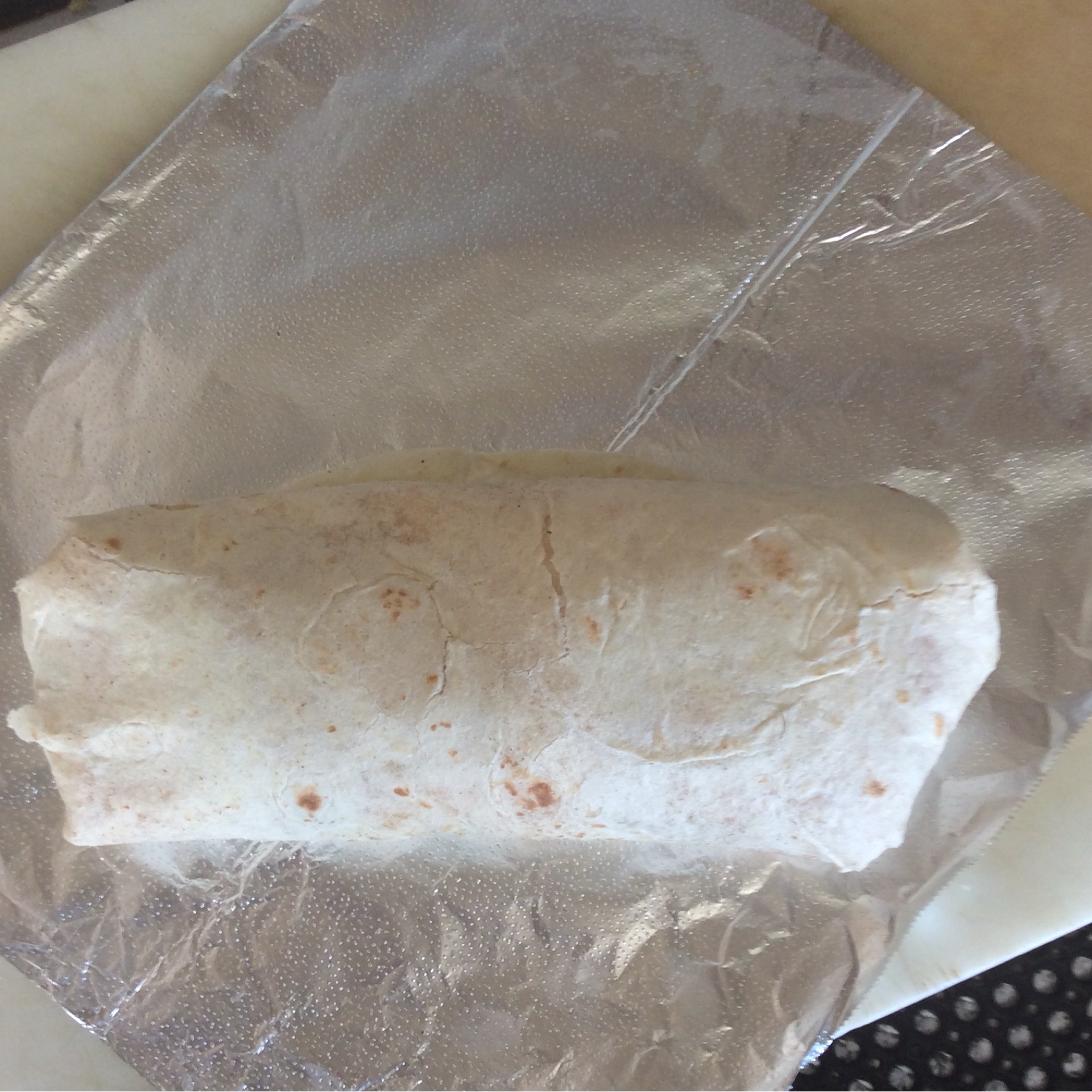 Burrito al Vapor - Steam Meat Burrito from Tacos del Valle