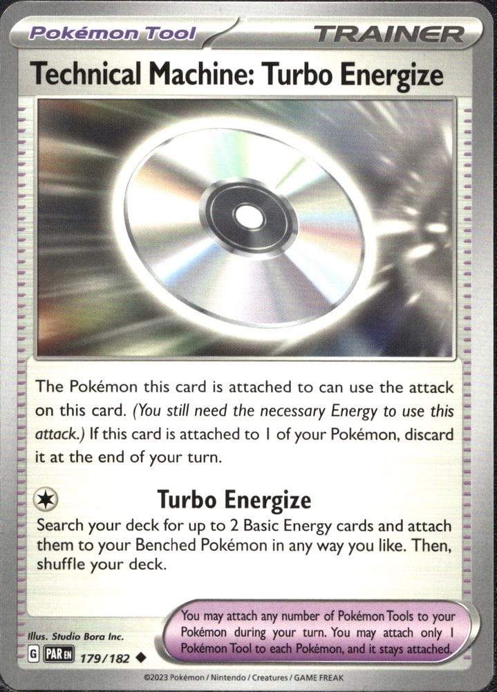 Technical Machine: Turbo Energize - SV04 179/182