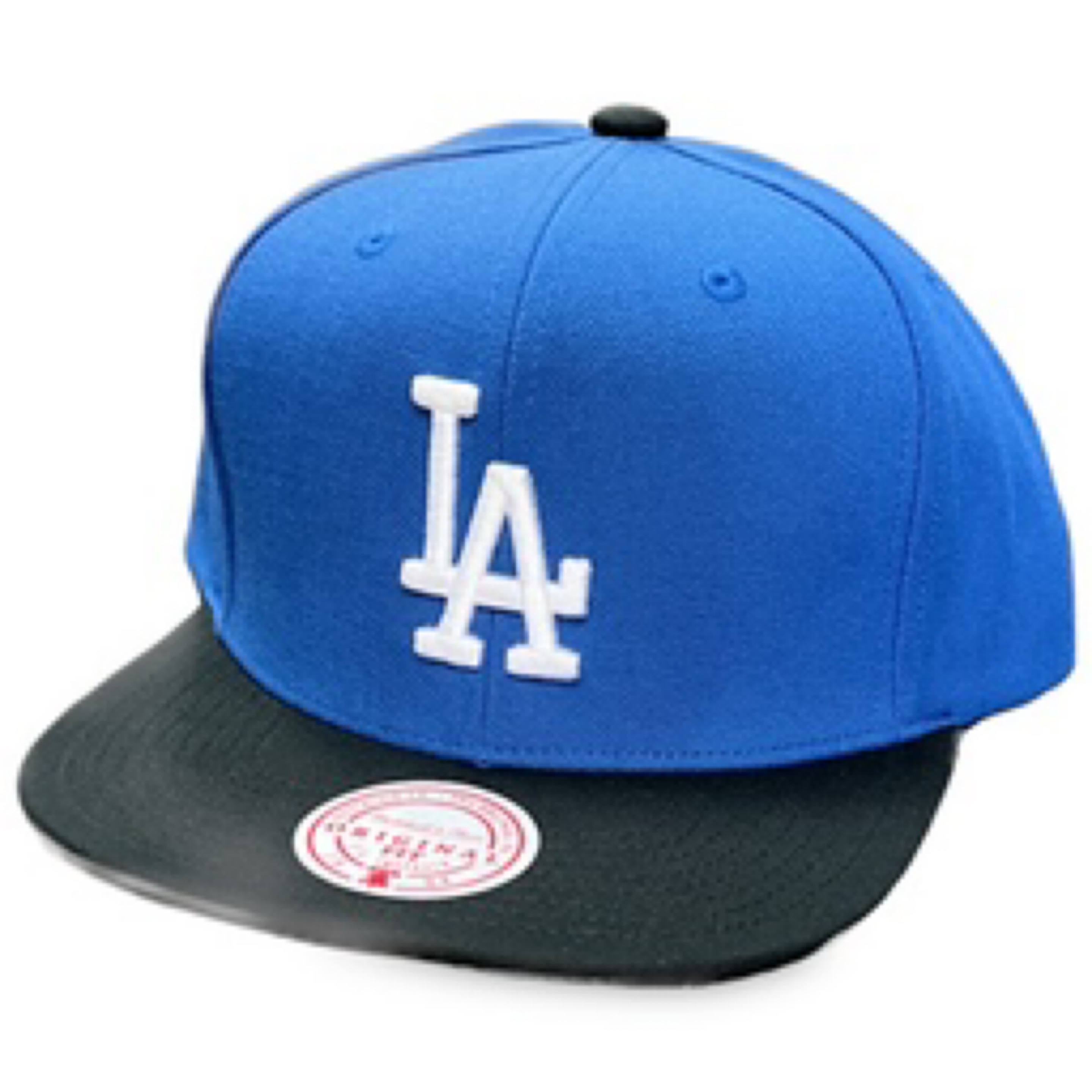 Los Angeles Dodgers Royal/Black Mitchell and Ness Snapback Hat