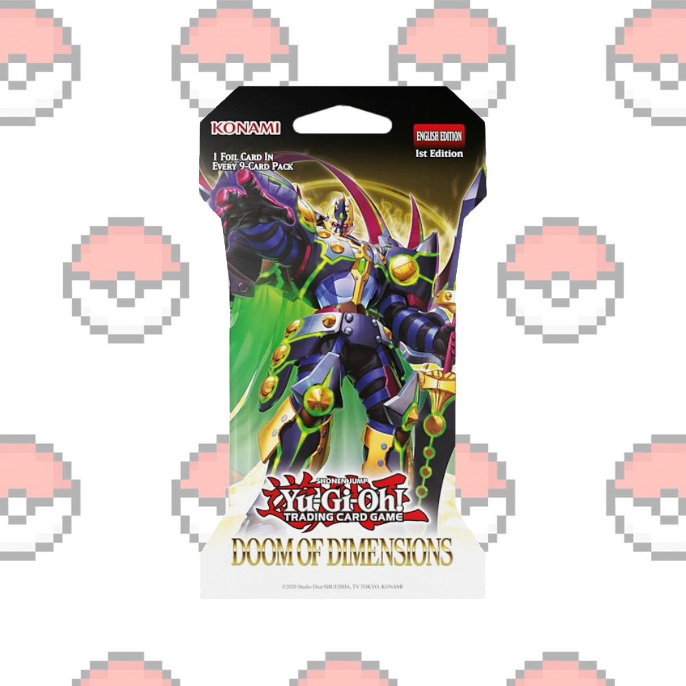 Yugioh Doom Of Dimensions Sleeved Packs