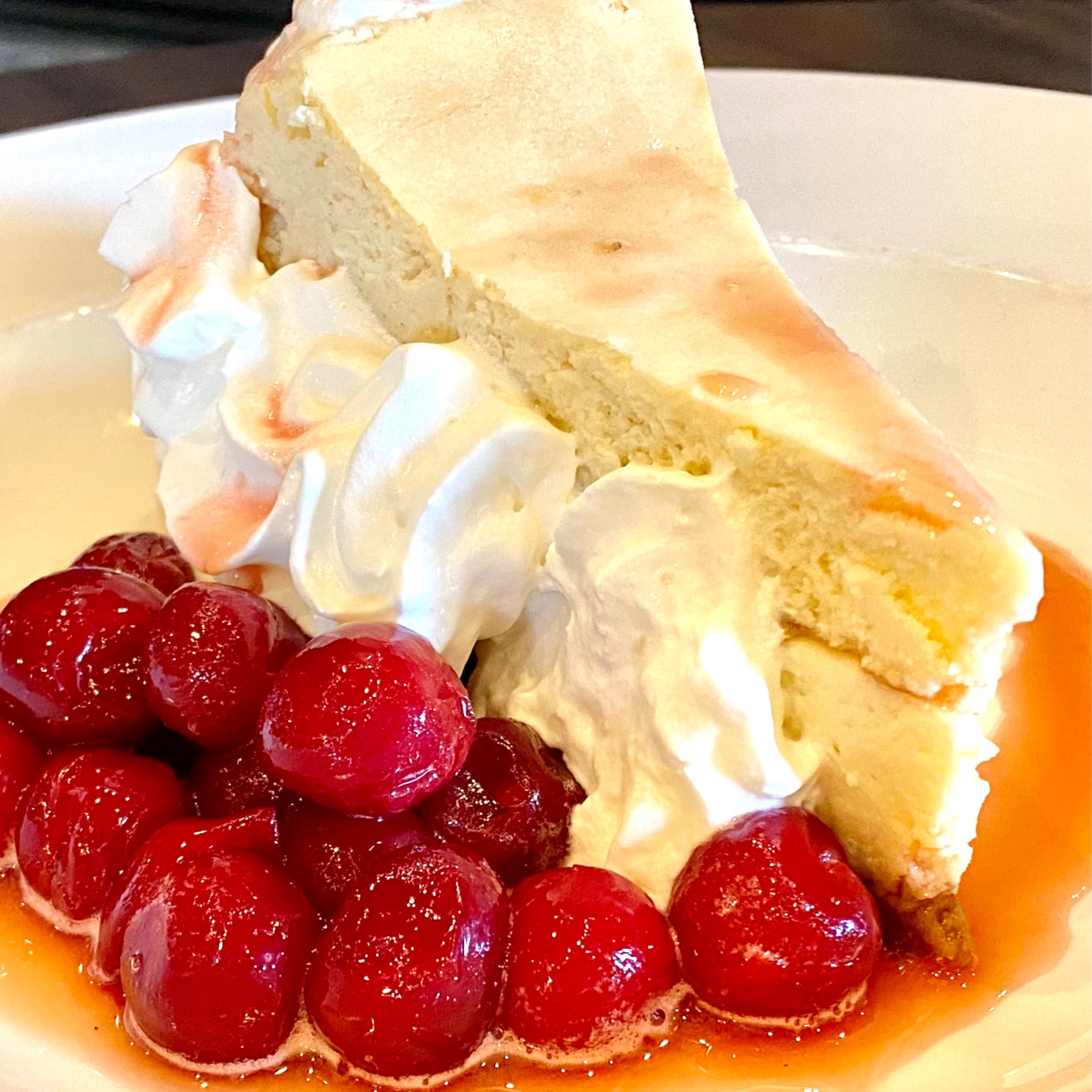 Orange Zest & Vanilla Cheesecake