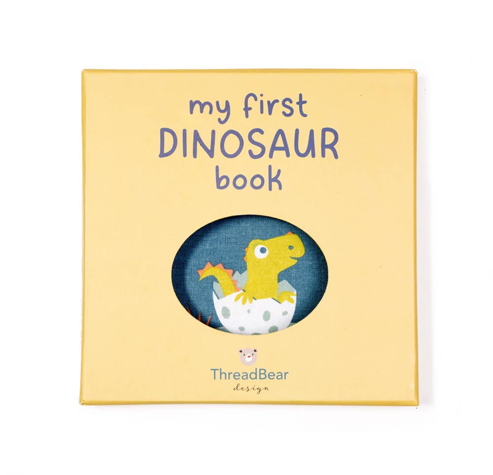 ThreadBear My First Dinosaur Book Rag Book