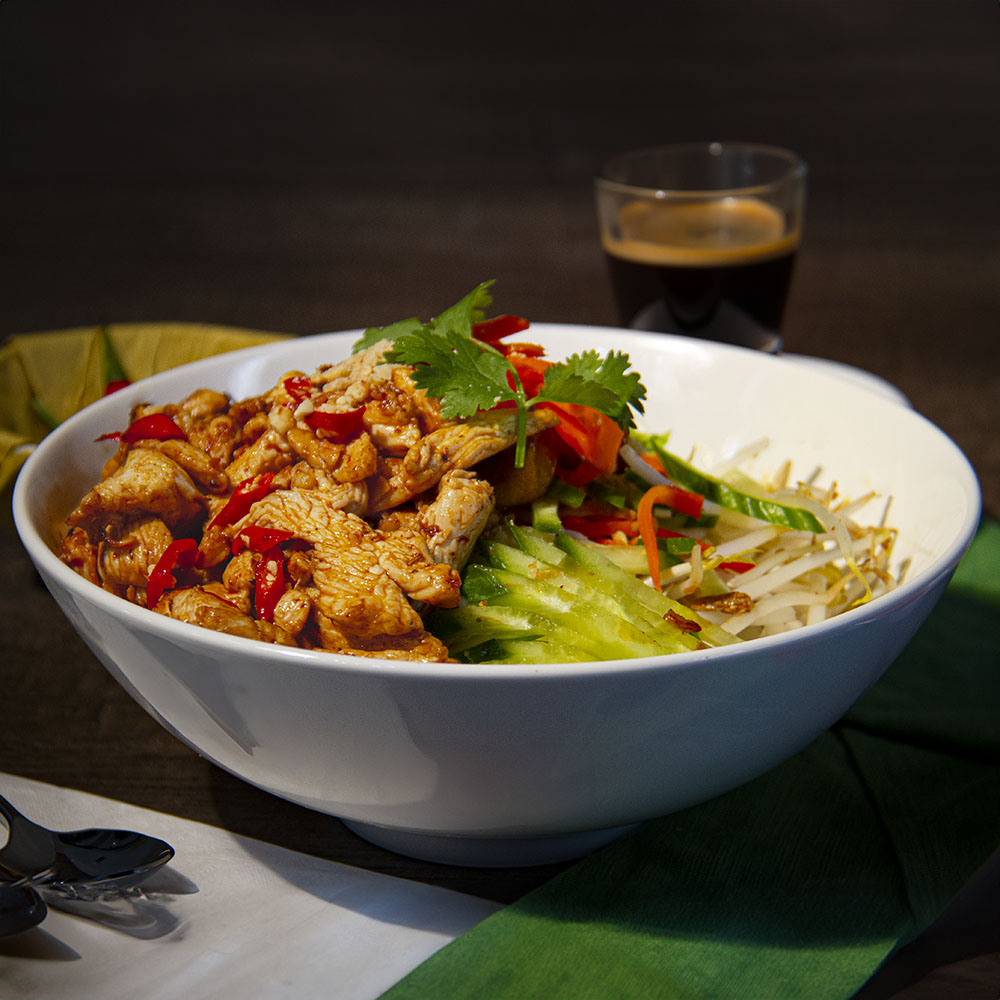 V5-Teriyaki Chicken Vermicelli | Bún Gà Nướng Teriyaki