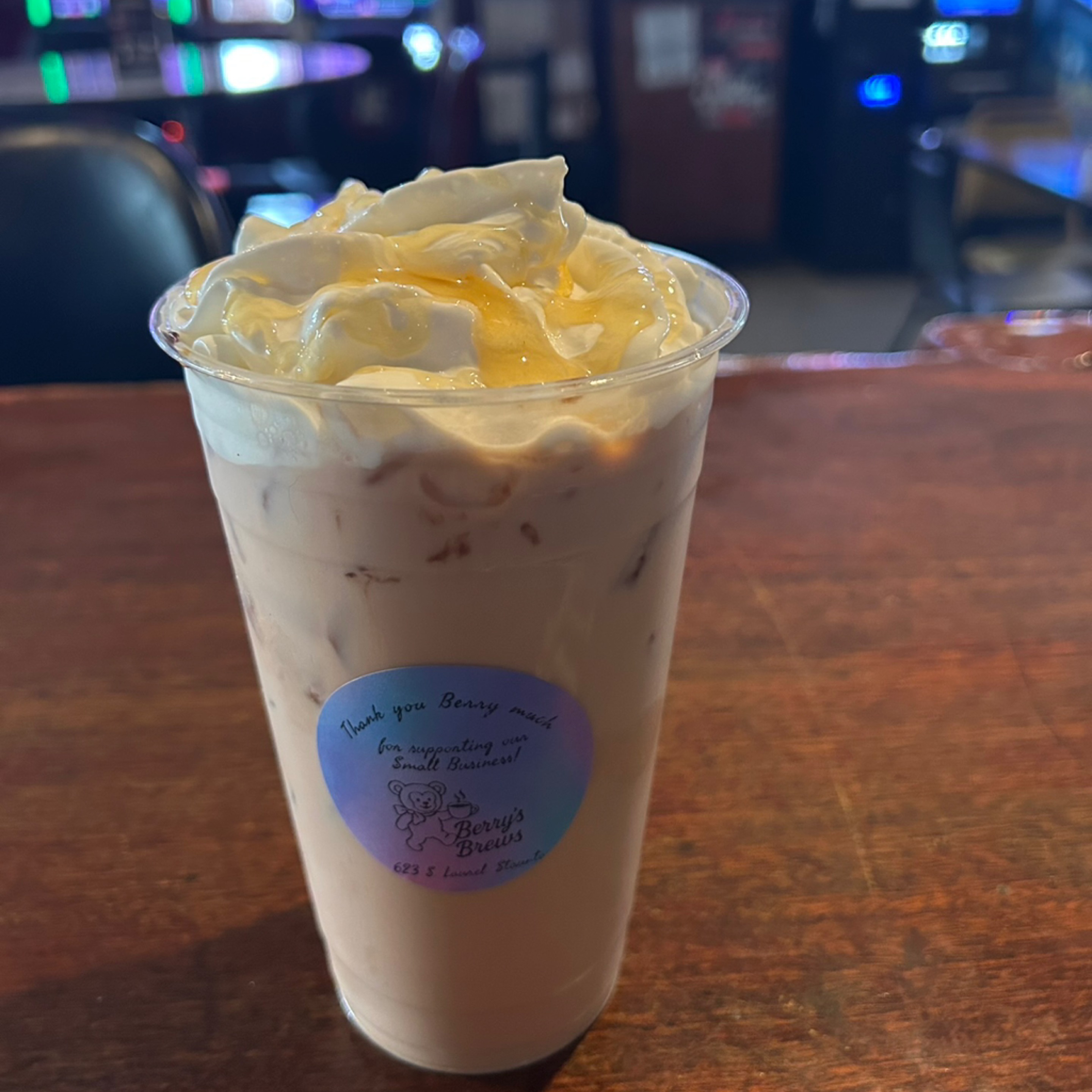 Golden PB Frappe