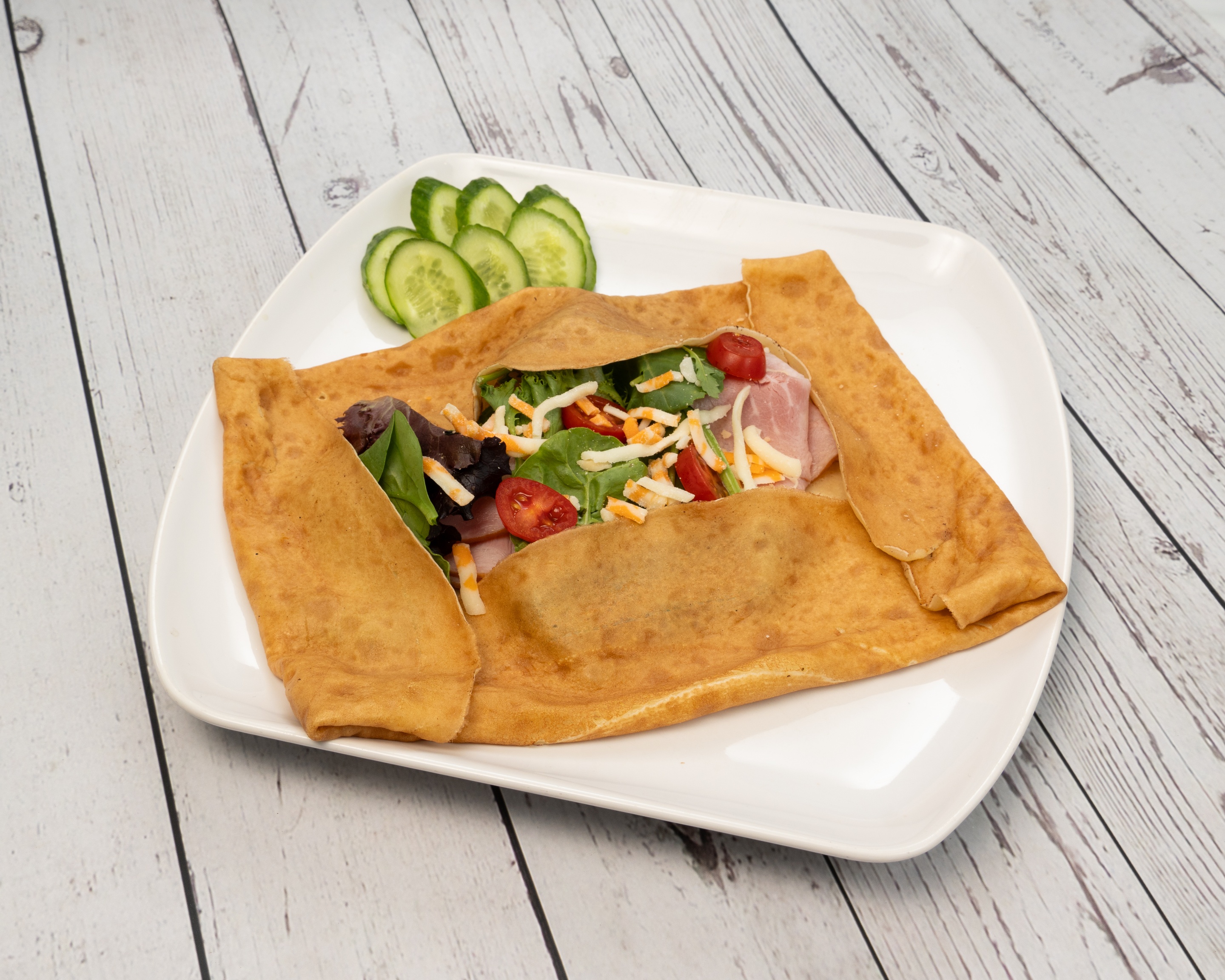 Ham & Cheese Crepe