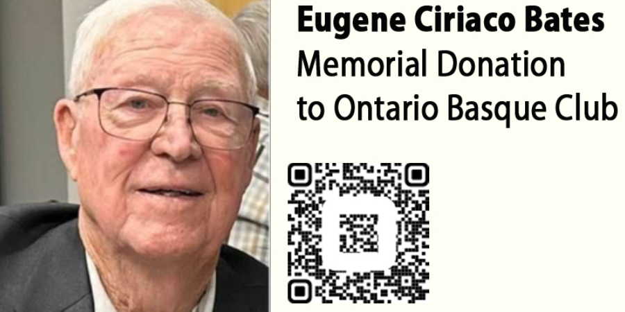 Memorial Donation for Eugene Ciriaco Bates