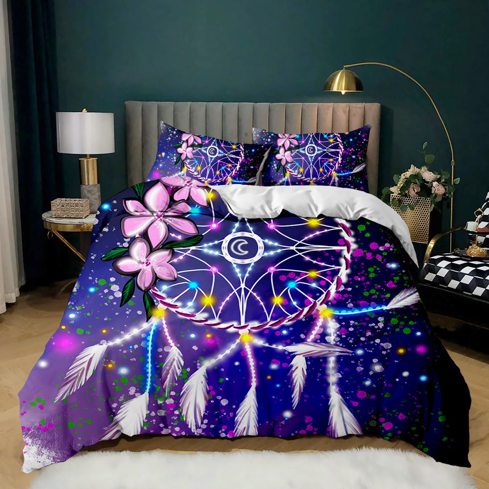 Ethereal Dreamcatcher Blossom Quilt Cover Set