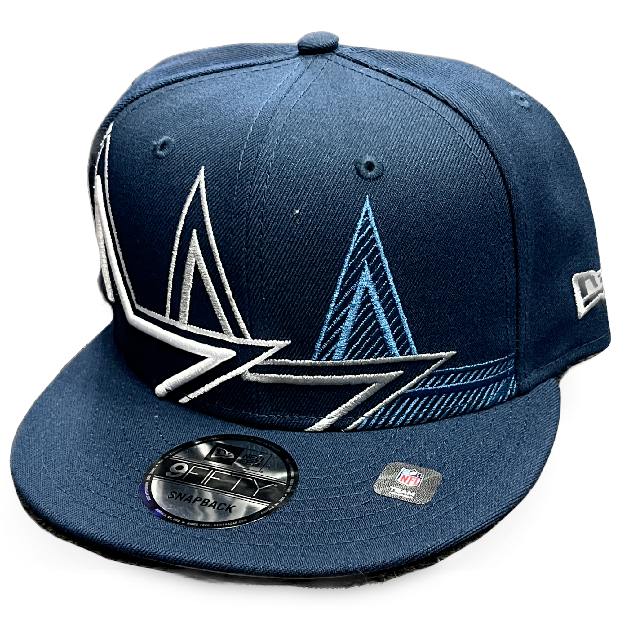 Dallas Cowboys Navy Blue New Era Team Shadow Snapback Hat