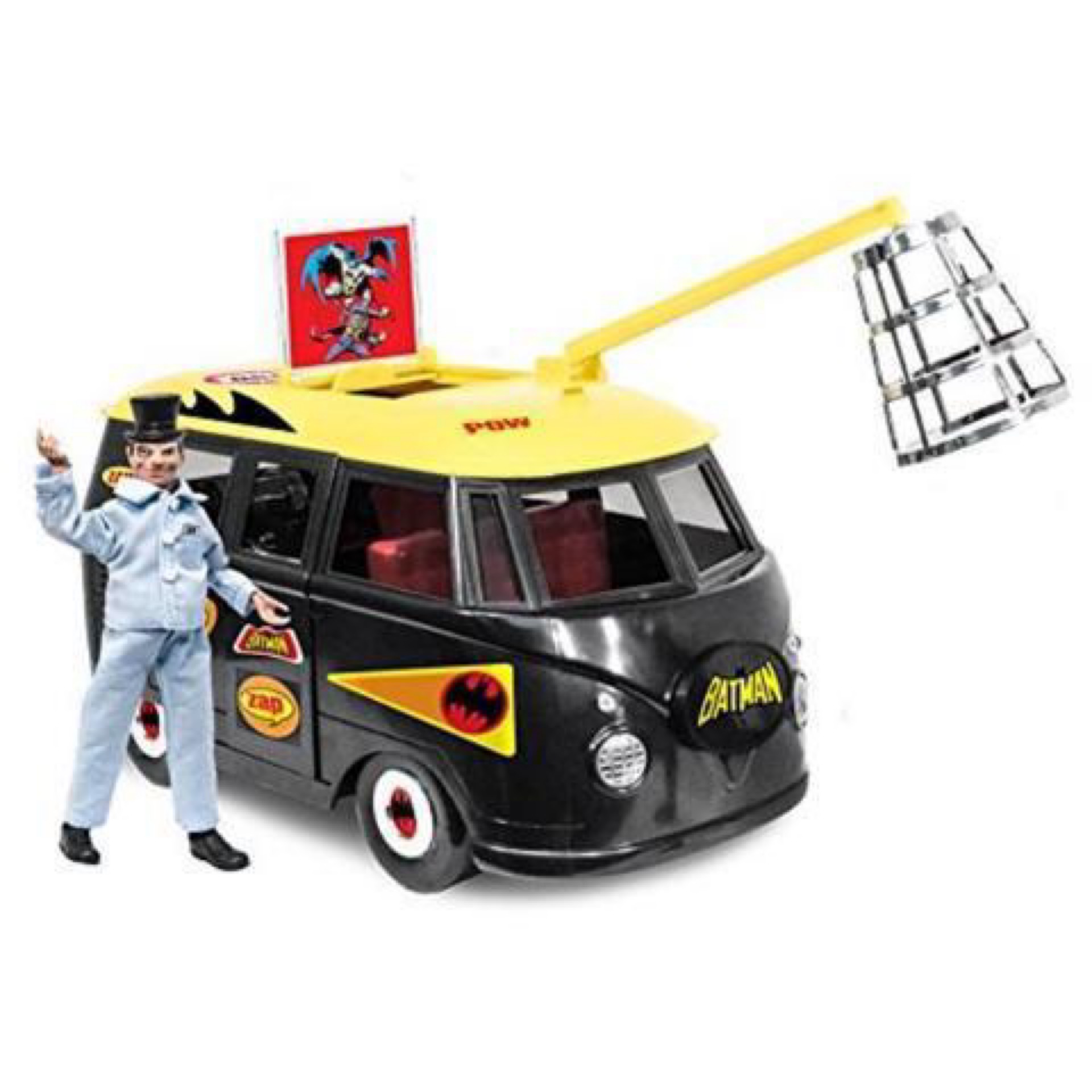 Figures Toy Co. - Adam West Batman Mobile Batman Lab