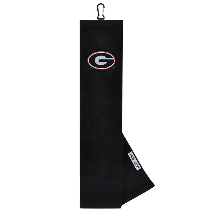 Georgia Bulldogs Embroidered Golf Towel 16x22"