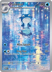 Poliwhirl - 176/165 Illustration Rare
