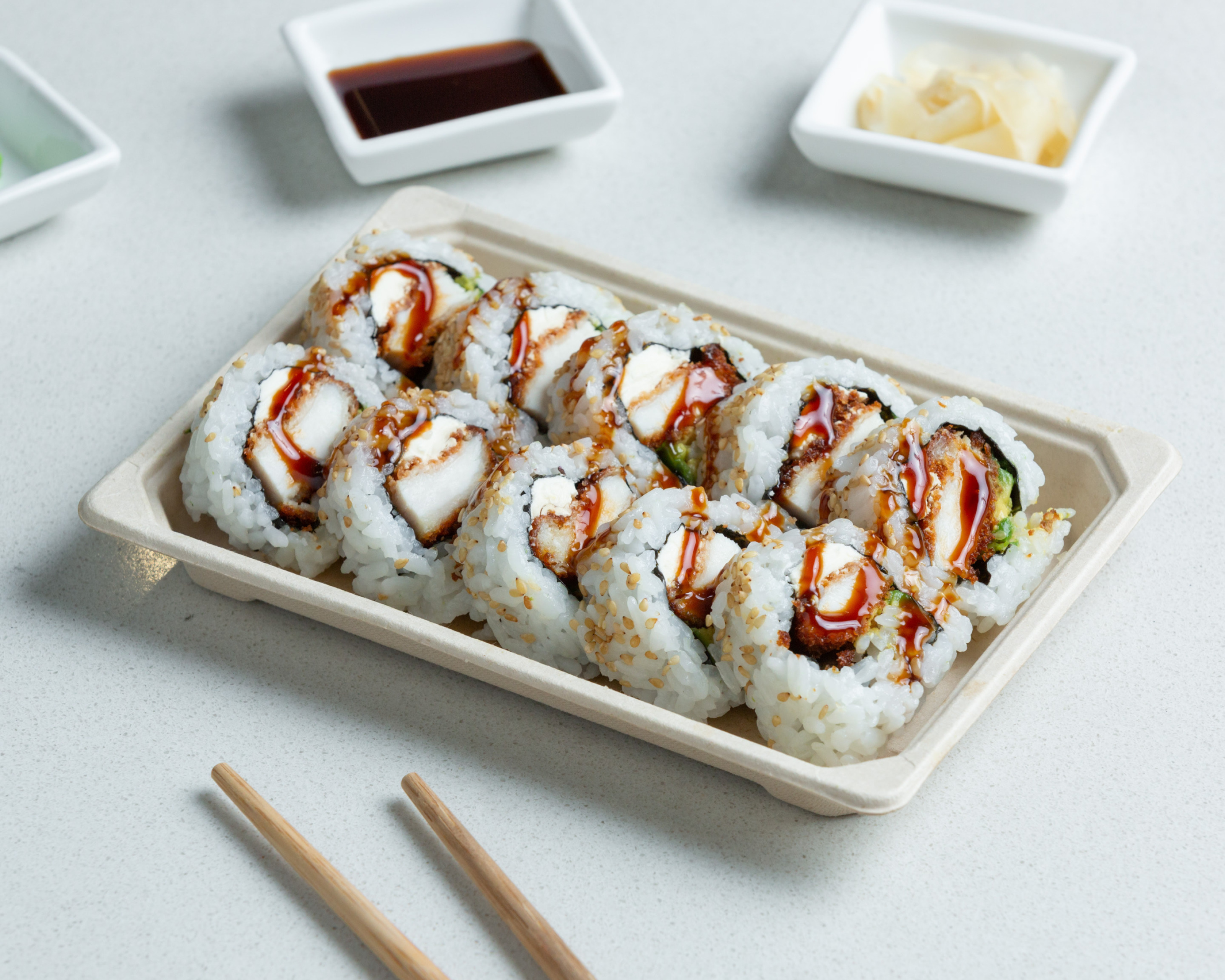 Chicken Katsu Cr Cheese Roll