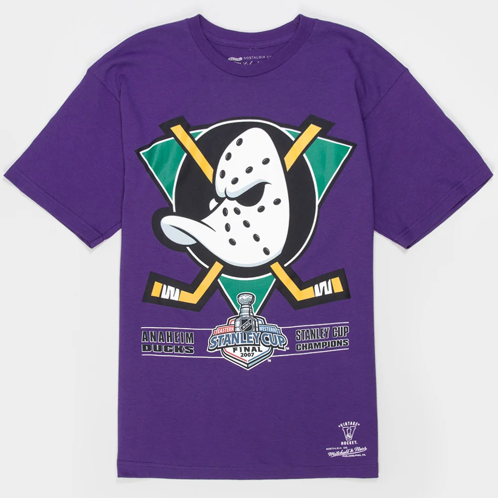 Anaheim Ducks 2007 Stanley Cup Champions Mitchell and Ness Shirt