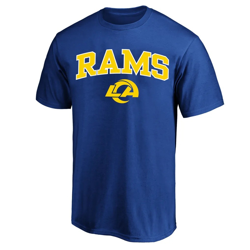 Los Angeles Rams Royal Blue Heart and Soul Shirt