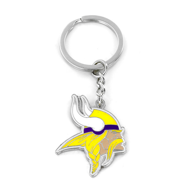 Minnesota Vikings Metal Keychain