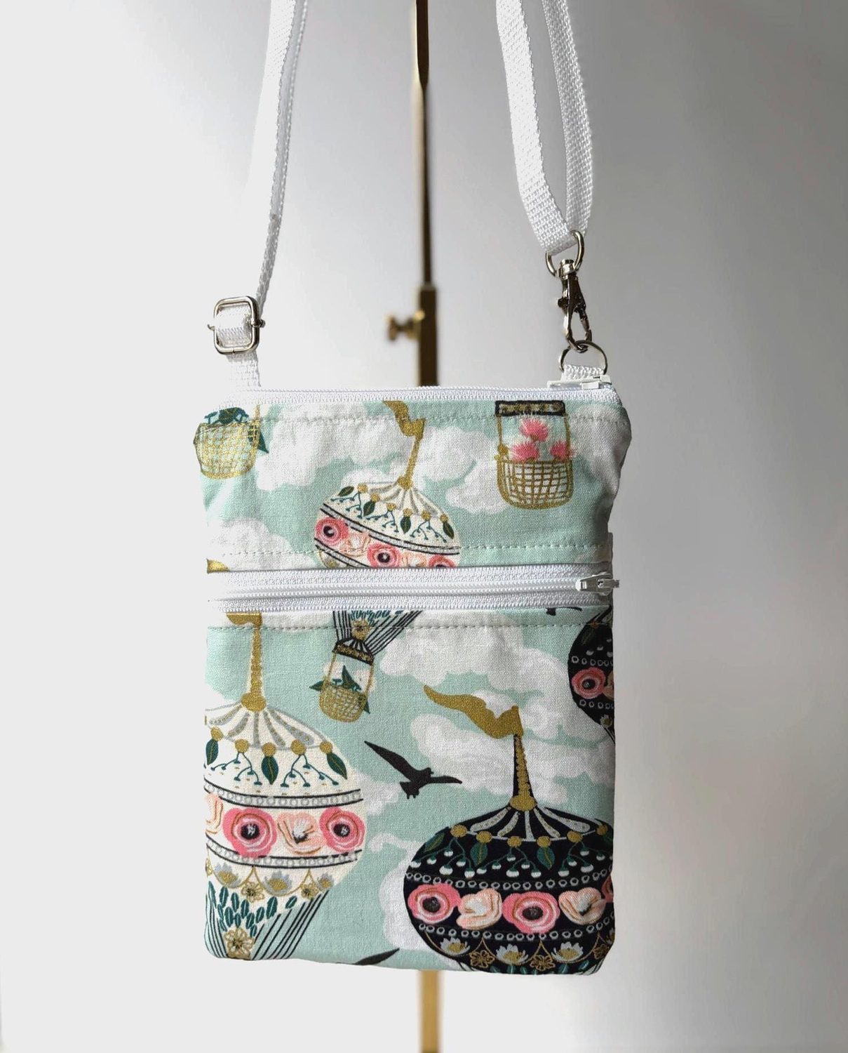 Small Crossbody Bag – Up, Up and Away Balloons, photo 4 of 5