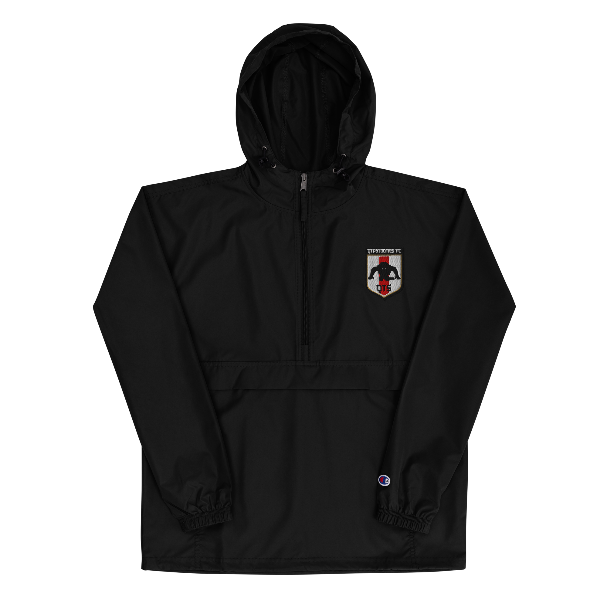 QT's Embroidered Champion Packable Jacket