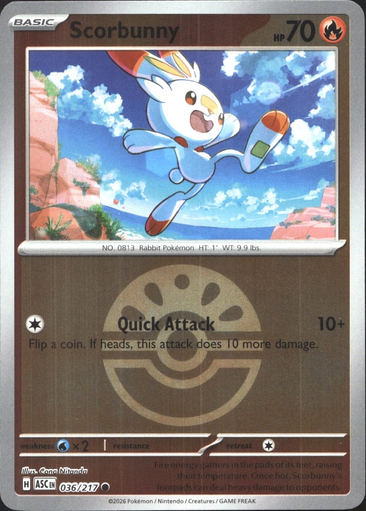 Scorbunny - ME02.5 36/217