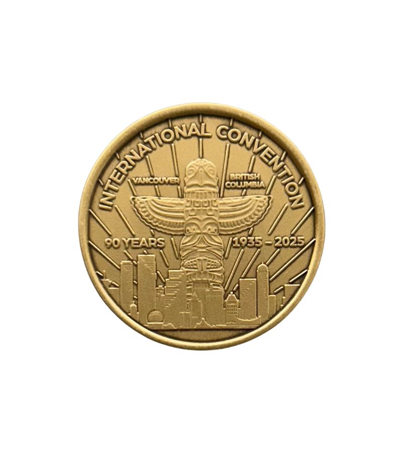 2025 AA International Convention Bronze Medallion