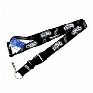 San Antonio Spurs Black Lanyard