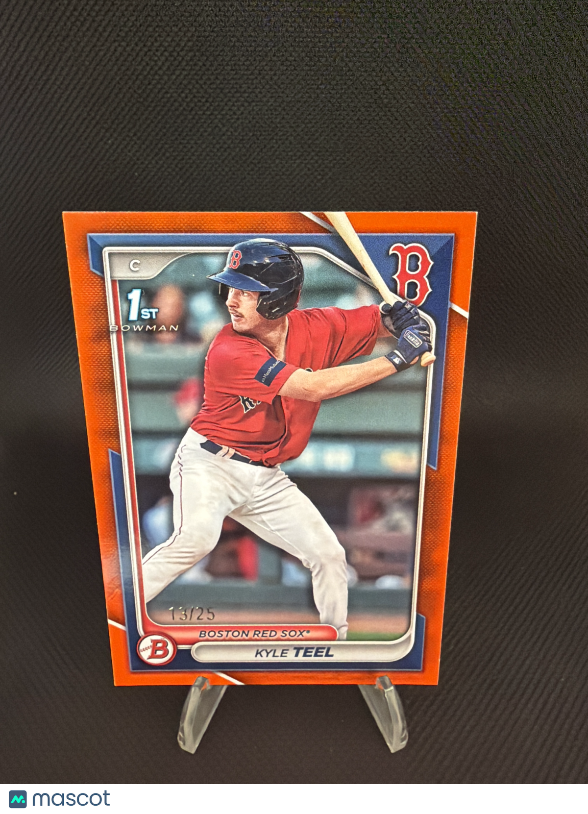 2024 Bowman Kyle Teel Orange /25 1st Bowman