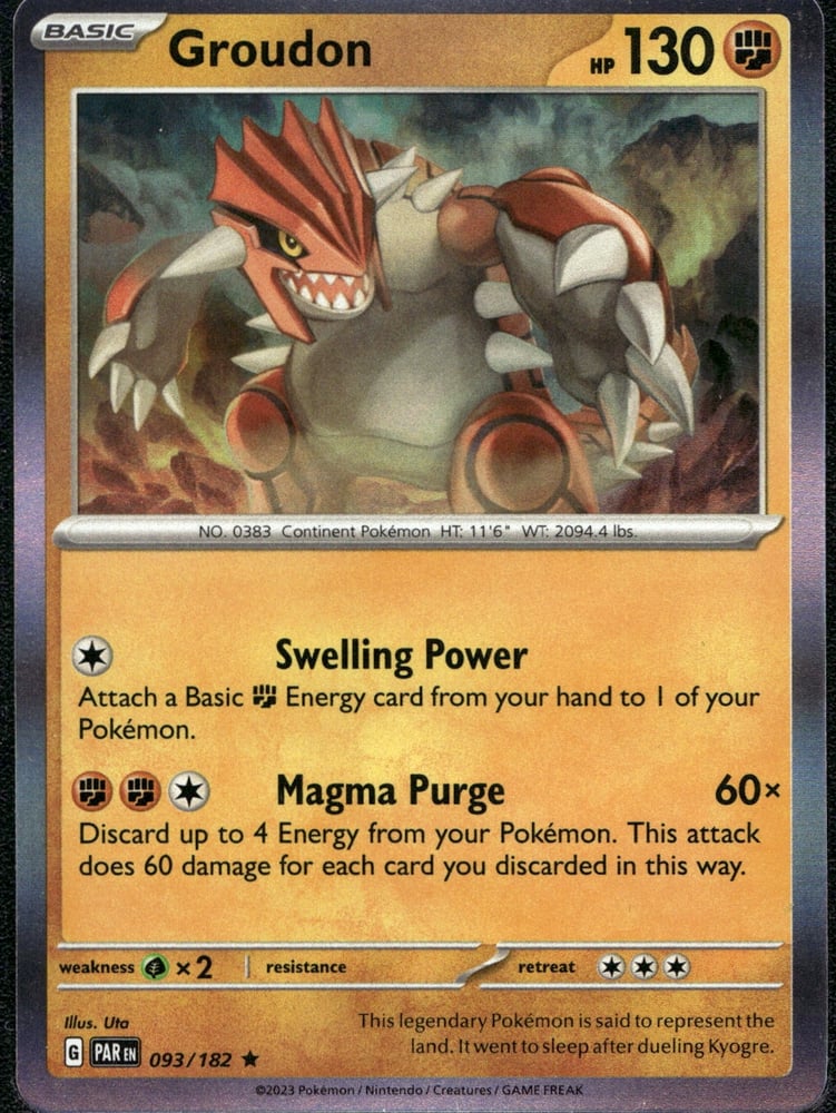 Groudon - SV04 93/182