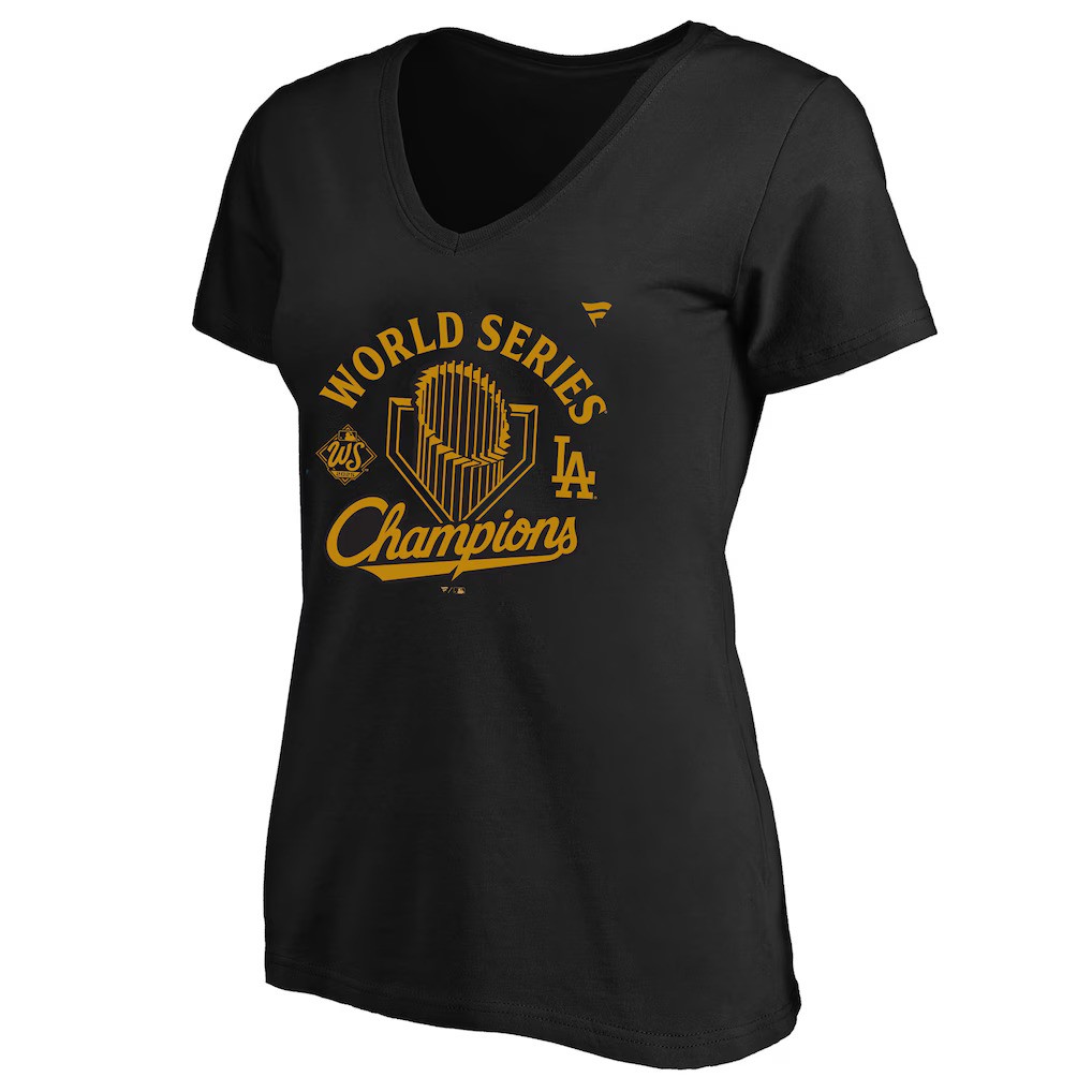 Los Angeles Dodgers 2025 World Champions Ladies Official Parade Shirt
