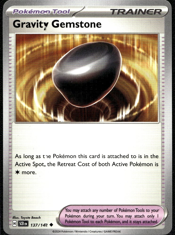 Gravity Gemstone - SV07 137/142