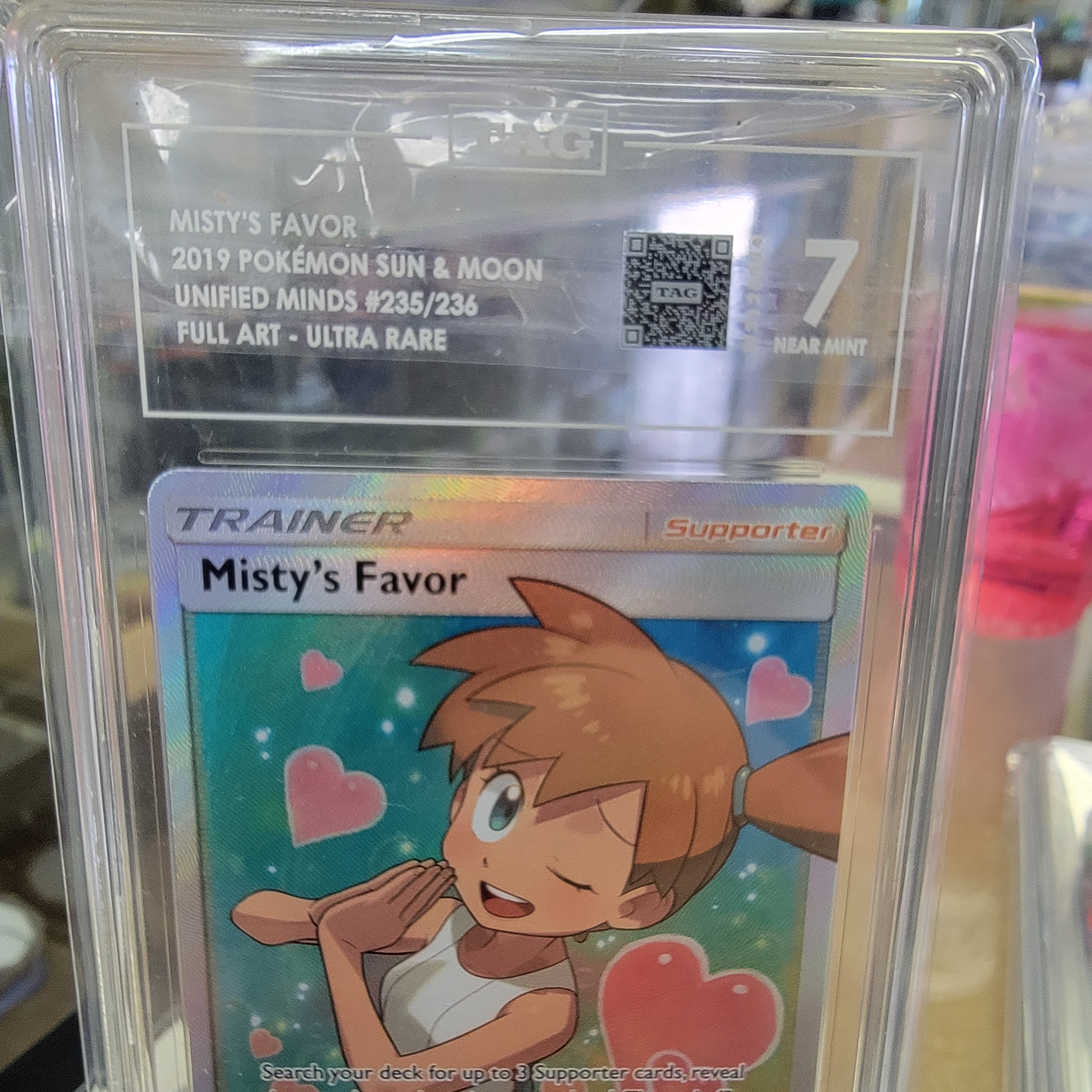 Tag 7 Mistys Favor FA Graded Card