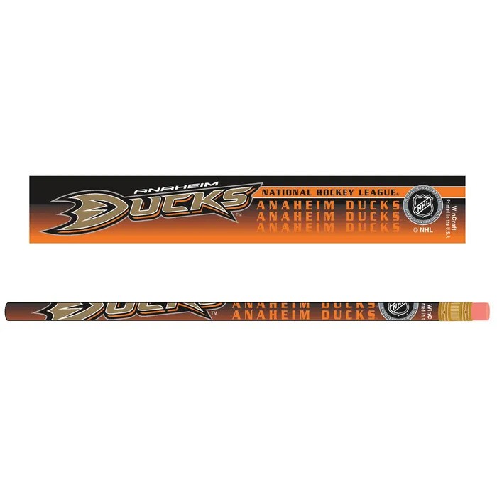 Anaheim Ducks Retro Pencils 6 Pack