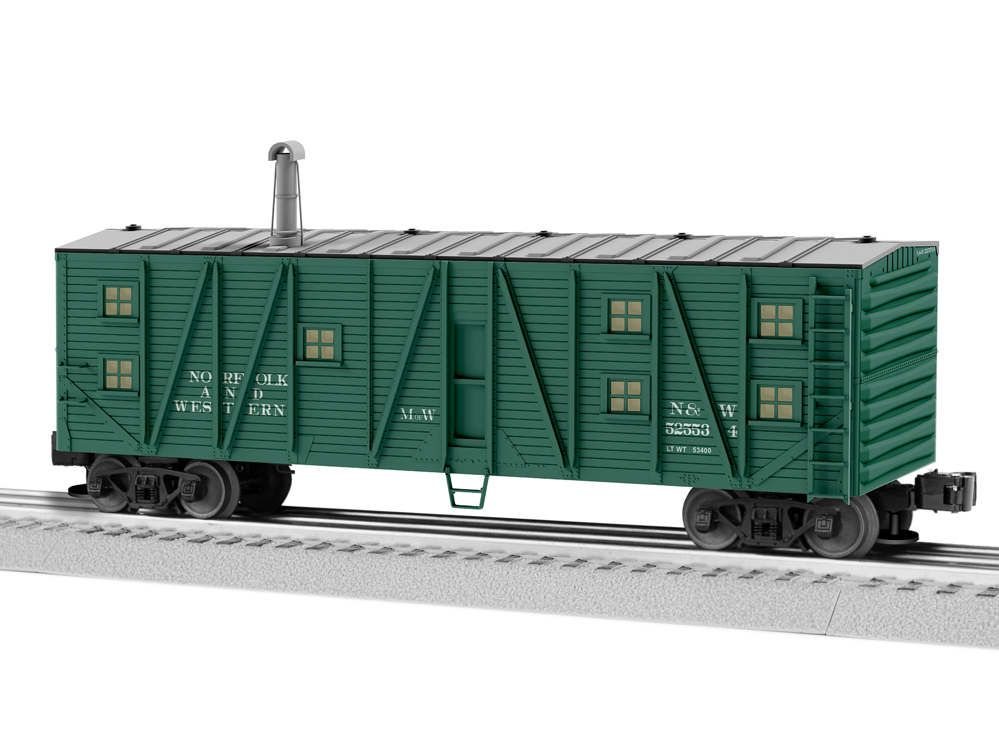 Norfolk & Western Bunk Car 2126662 O Scale