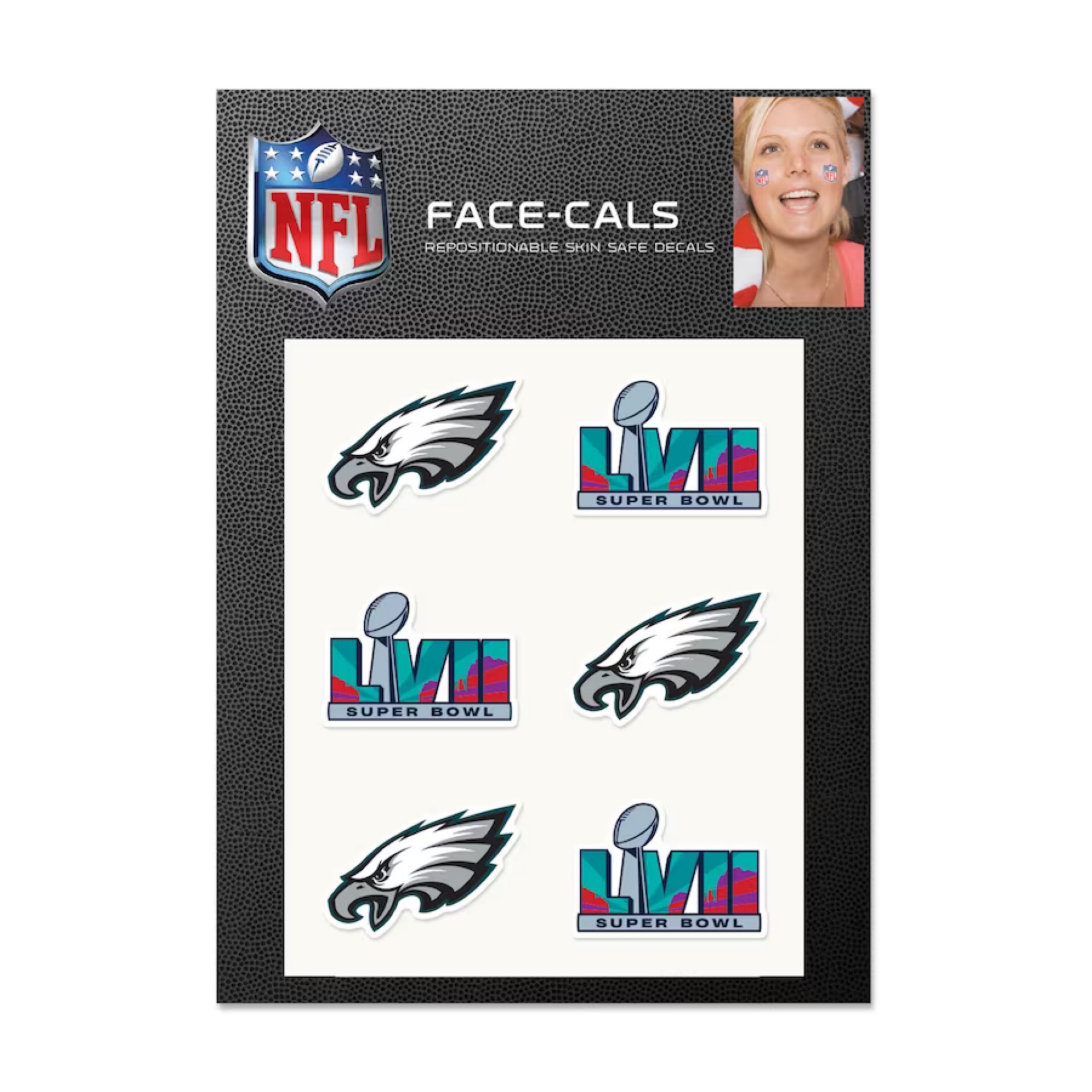 Philadelphia Eagles Super Bowl LIX Face Cals