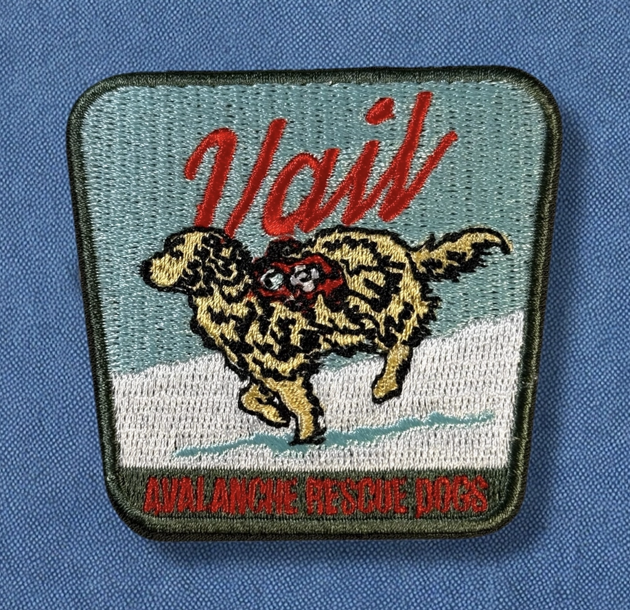 Vail Avalanche Rescue Dogs Patch