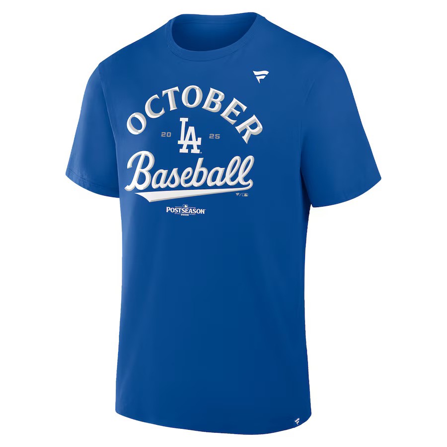 Los Angeles Dodgers 2025 Official Postseason Lockeroom Shirt