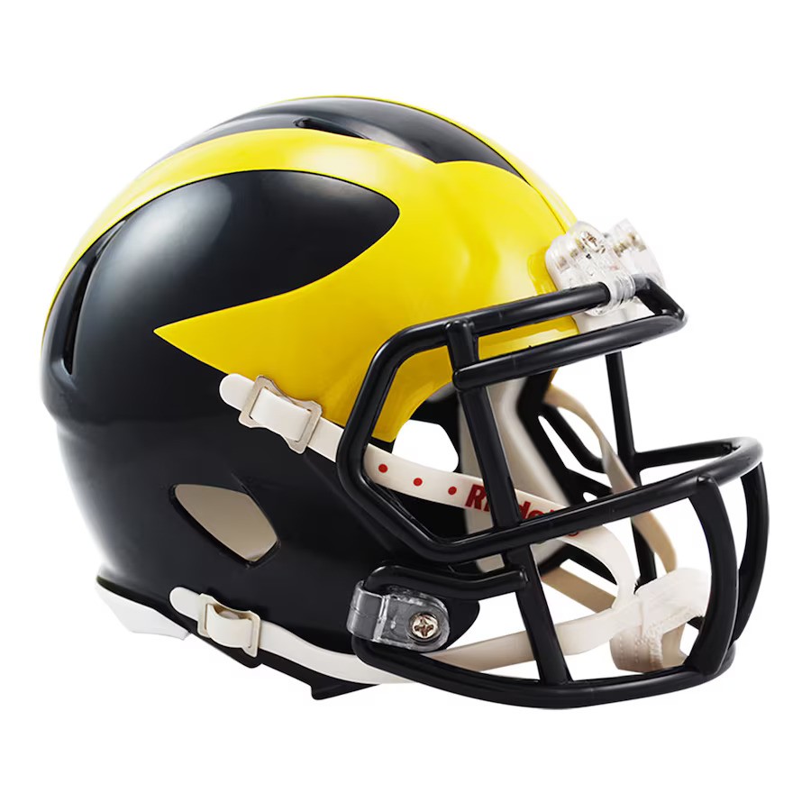 Michigan Wolverines Riddell Speed Mini Helmet