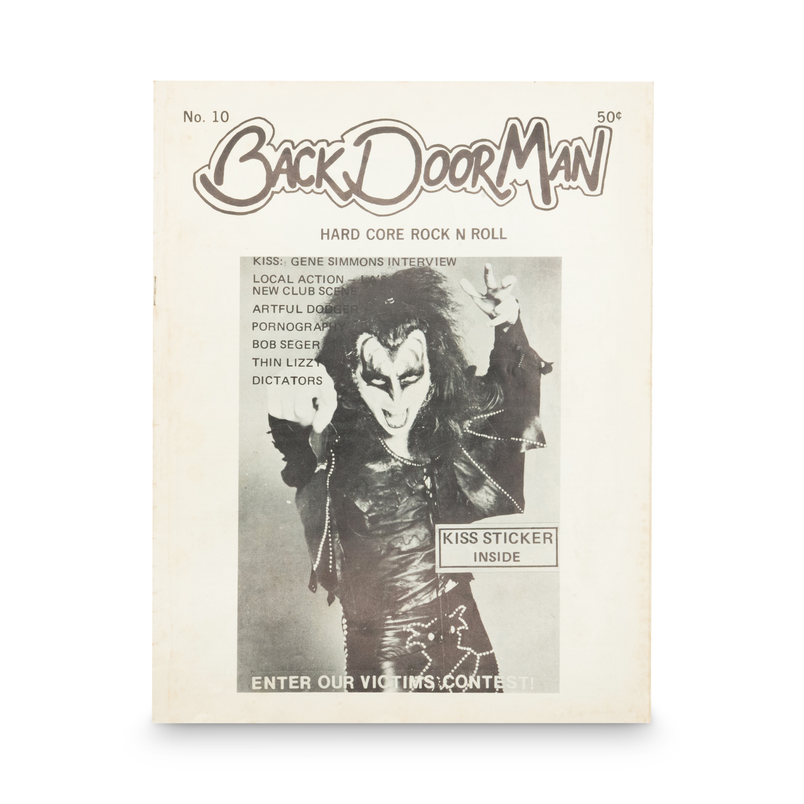 Back Door Man -- Issue #10  [Magazine]