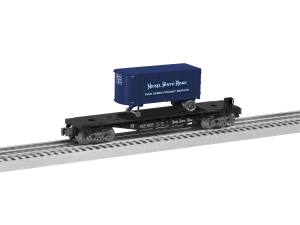 Lionel 1928550 Nickel Plate TOFC Flatcar O Scale
