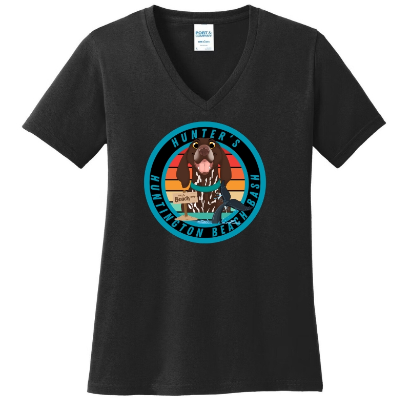 Hunter's Huntington Beach Bash Ladies Black Shirt